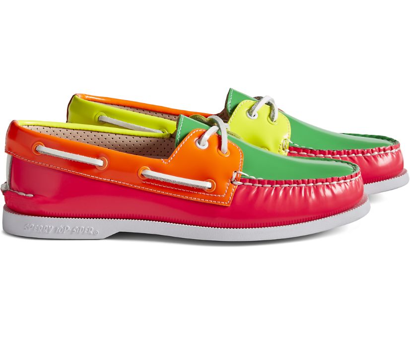 Sperry Cloud Authentic Original 2-Eye Boat Shoes - Women's Boat Shoes - Multicolor [JE0938517] Sperr